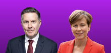 portrait of Ministers Butler and McAllister